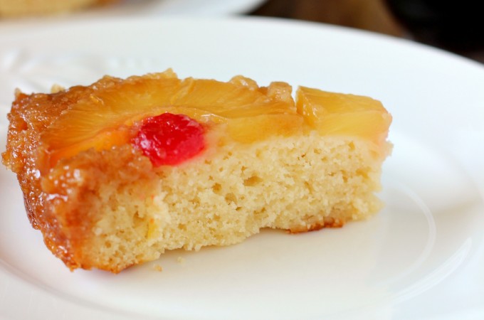 Pineapple Upside-Down Cake ~ www.mykitchencraze.com ~ A moist and delicious cake for any occasion!