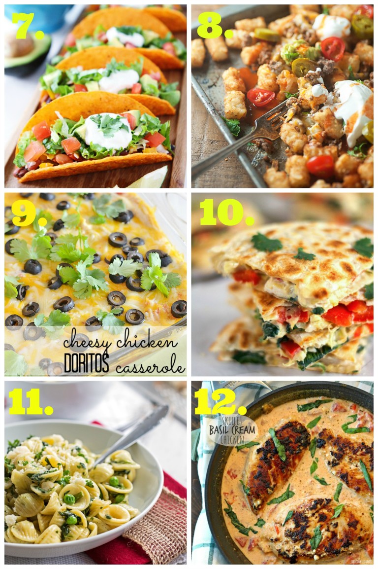 15+ Quick & Easy Recipes - My Kitchen Craze