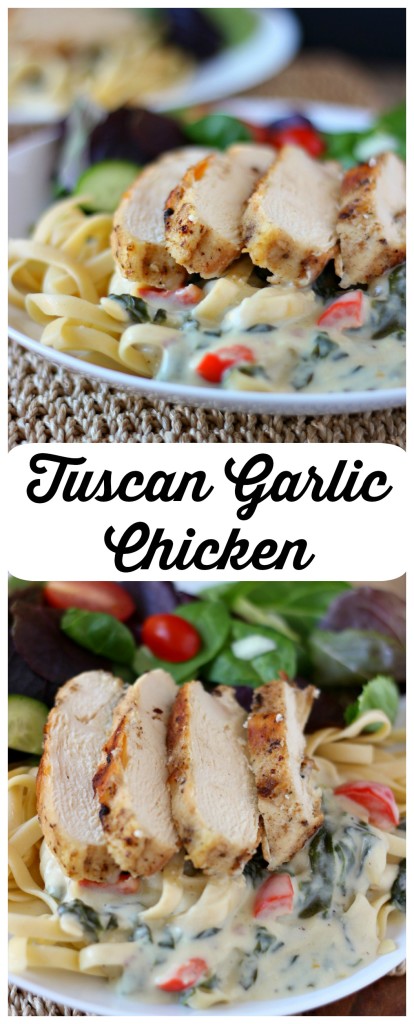 Tuscan Garlic Chicken l My Kitchen Craze