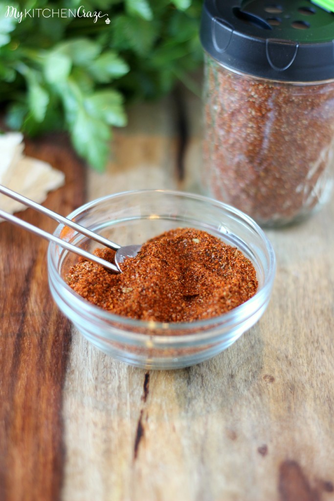 Homemade Taco Seasoning ~ This seasoning is great to have on hand. No more pre-packaged packets loaded with funky ingredients. ~ www.mykitchencraze.com