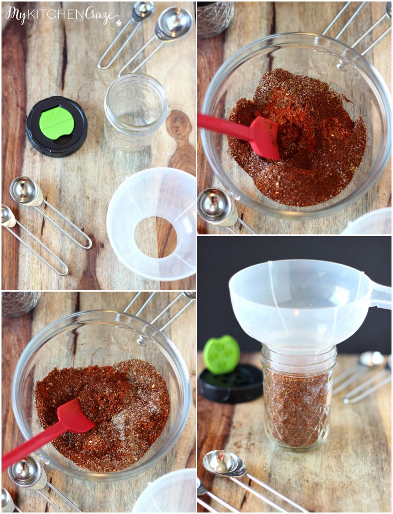 Homemade Taco Seasoning ~ This seasoning is great to have on hand. No more pre-packaged packets loaded with funky ingredients. ~ www.mykitchencraze.com