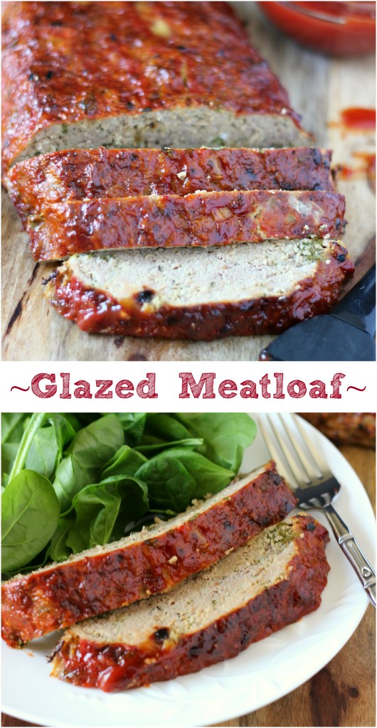 Glazed Meatloaf ~ A classic twist to your everyday meatloaf recipe. Put down that ketchup bottle and smother it with a homemade glaze. Delicious! ~ www.mykitchencraze.com