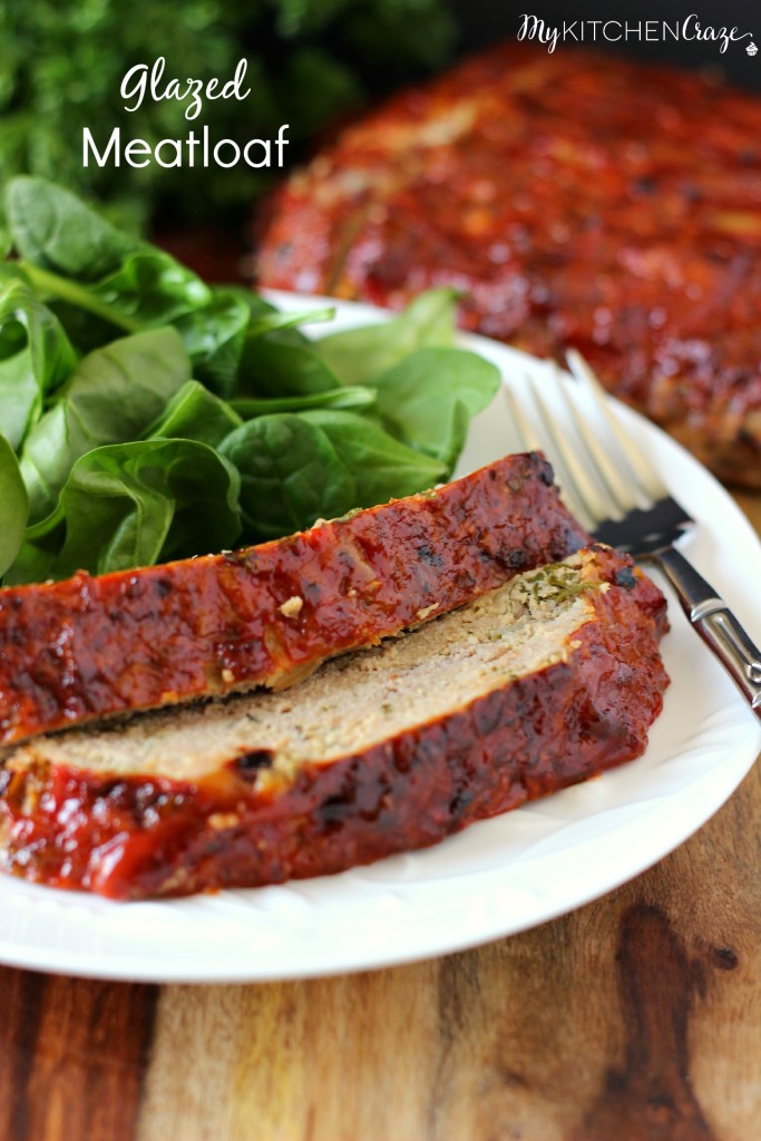 Glazed Meatloaf ~ A classic twist to your everyday meatloaf recipe. Put down that ketchup bottle and smother it with a homemade glaze. Delicious! ~ www.mykitchencraze.com