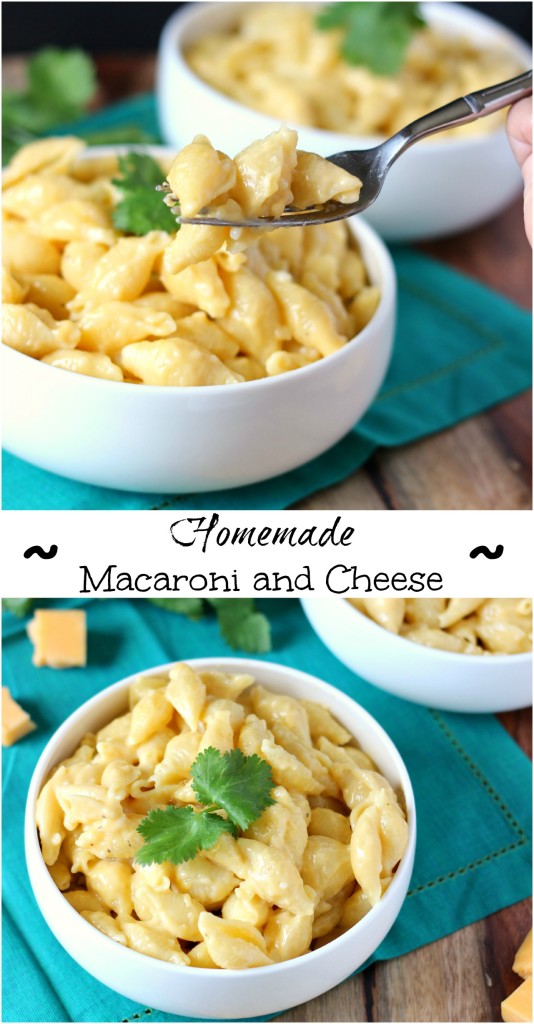 Homemade Macaroni and Cheese ~ All homemade so you can throw those boxes out the door. Made with fresh ingredients and ready in minutes. ~ www.mykitchencraze.com