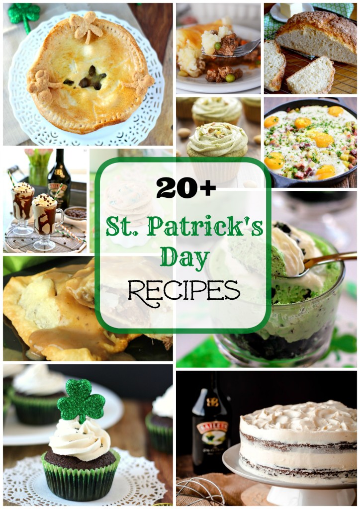 20+ St Patrick's Day Recipes ~ www.mykitchencraze.com