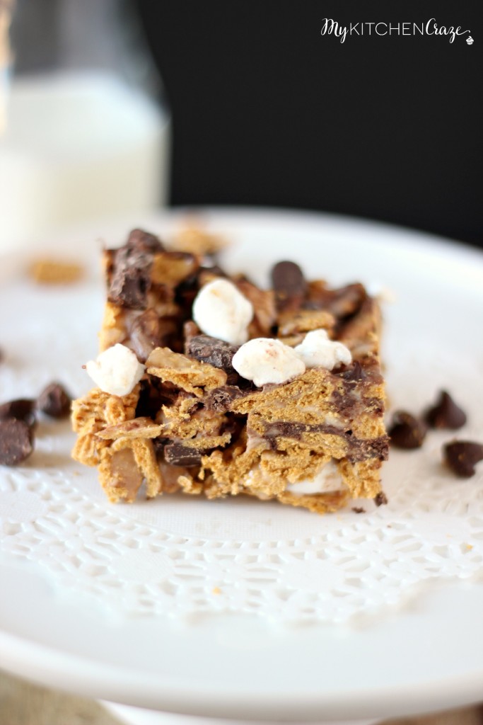 S'mores Bars ~ mykitchencraze.com ~ These treats are perfect for your afternoon snack!