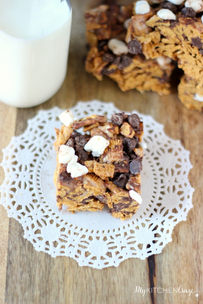 S'mores Bars ~ mykitchencraze.com ~ These treats are perfect for your afternoon snack!