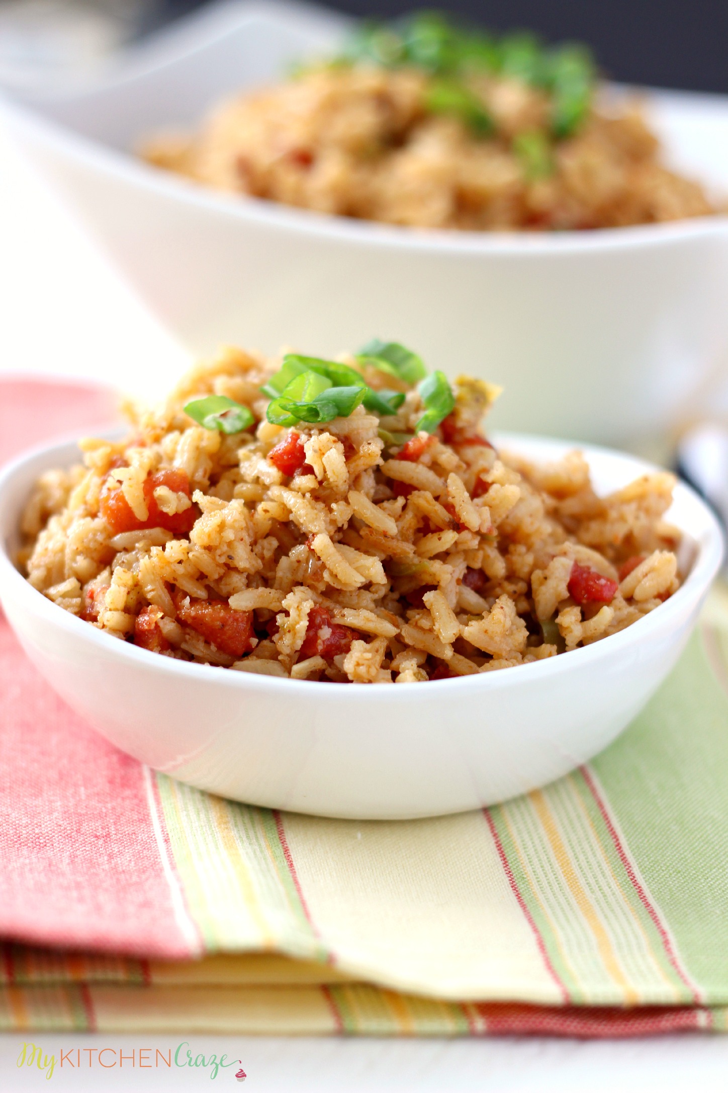 Spanish Rice ~ www.mykitchencraze.com~ This Spanish Rice is quick, easy and delicious!