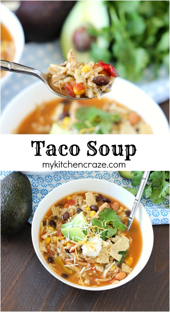 Taco Soup - My Kitchen Craze