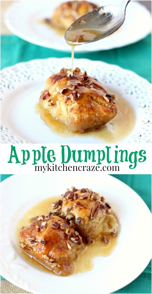 Apple Dumplings ~ mykitchencraze.com ~ An easy and delicious dessert that will wow your guests!