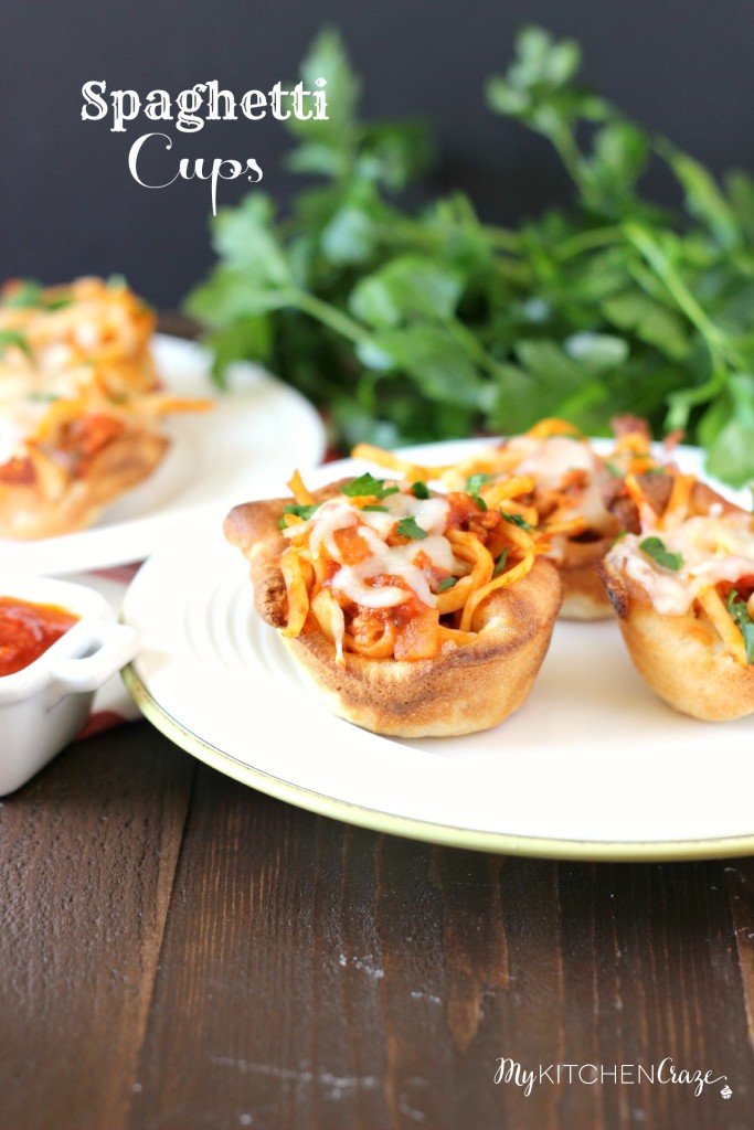 Spaghetti Cups - My Kitchen Craze