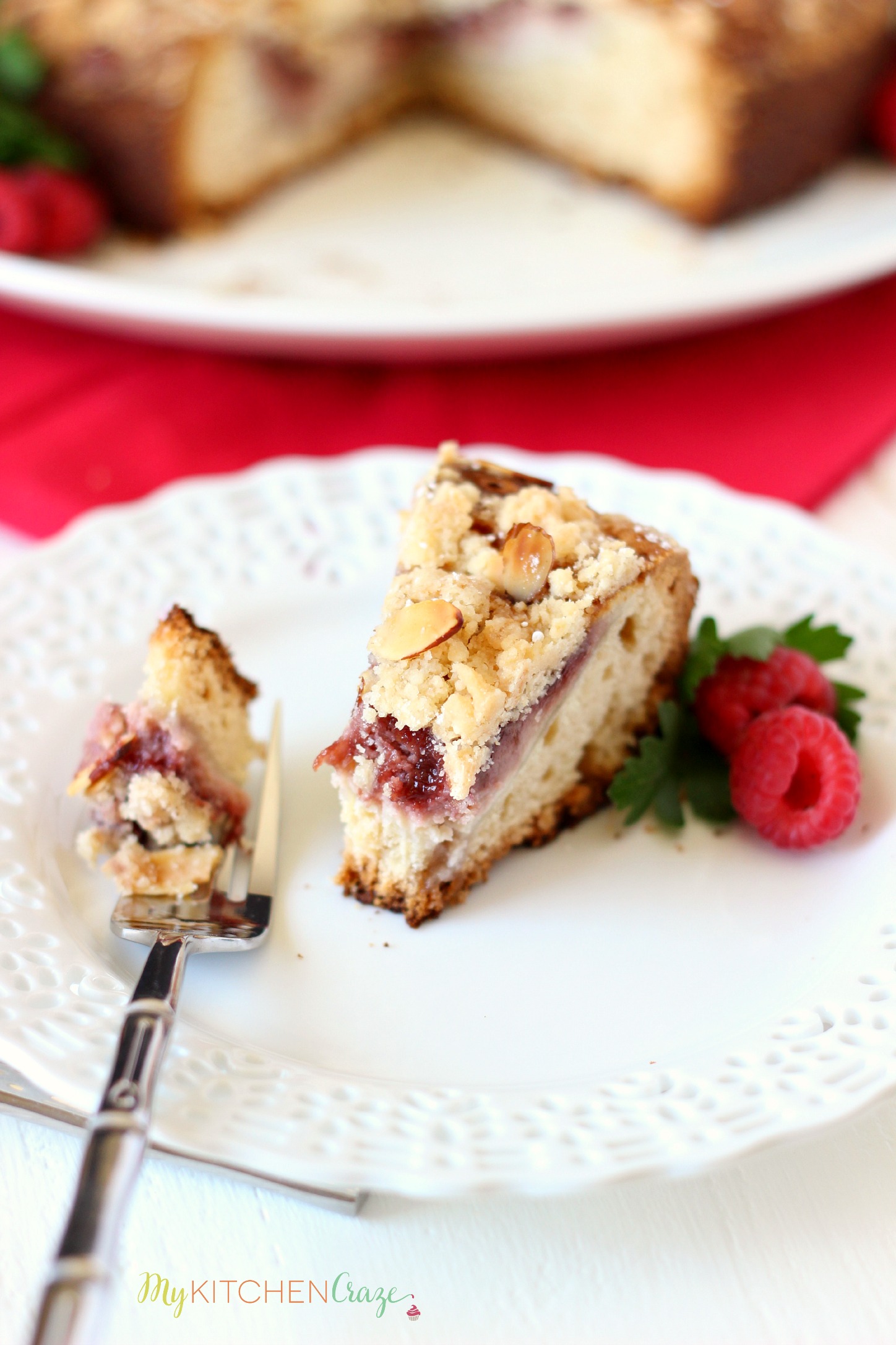 Raspberry Cream Cheese Coffee Cake My Kitchen Craze