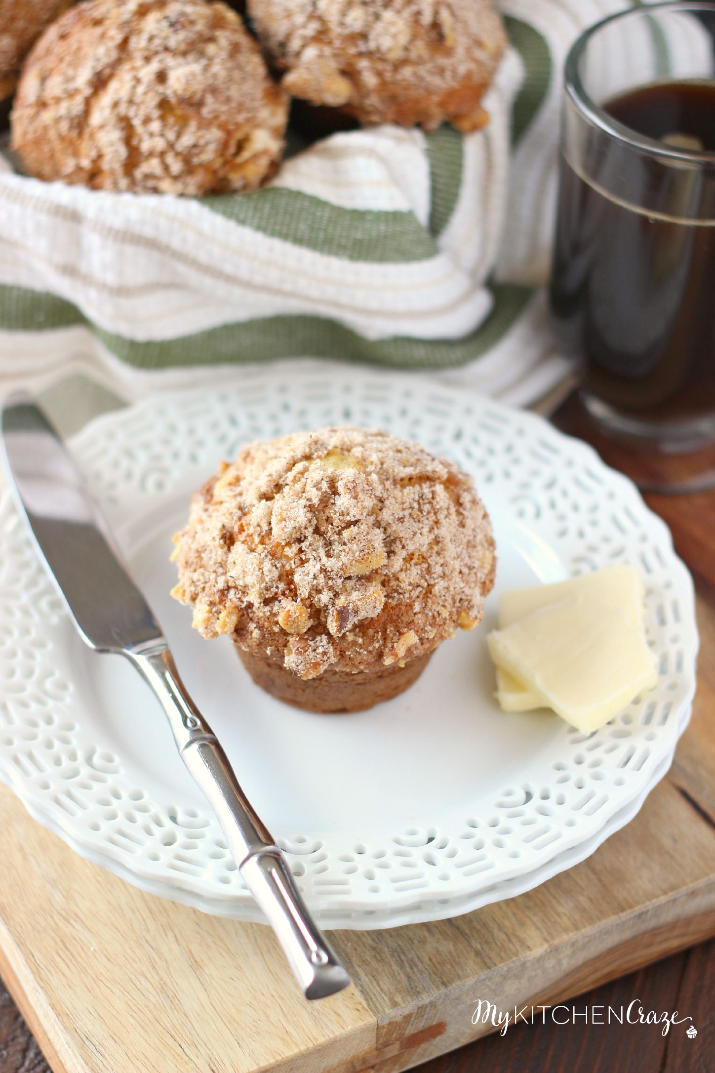 Buttermilk Spice Muffins (Mimi's Cafe Copycat) ~ mykitchencraze.com ~ These muffins are perfect for breakfast! Serve warm and with some butter. You'll be in heaven!