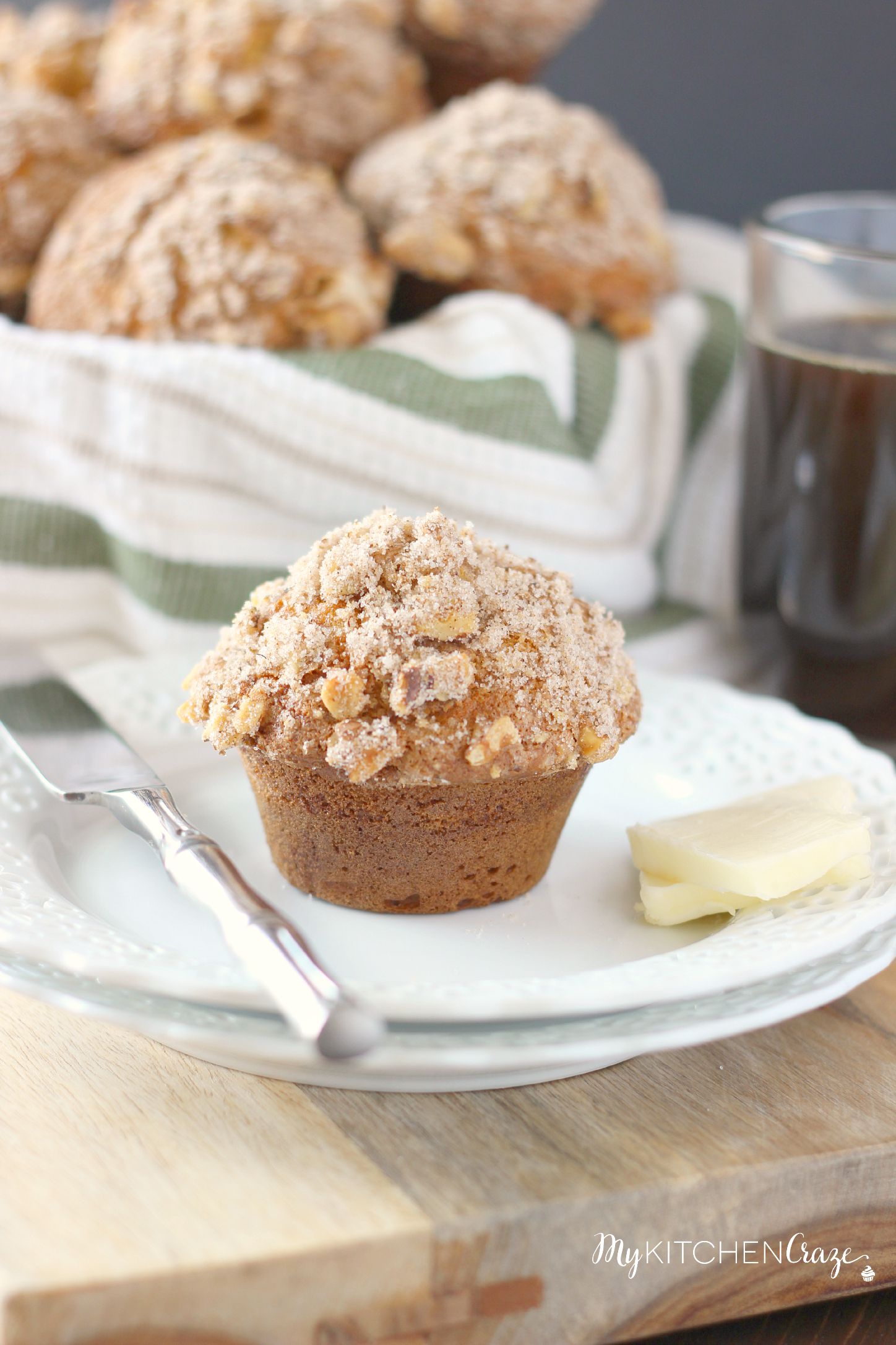 Buttermilk Spice Muffins (Mimi's Cafe Copycat) ~ mykitchencraze.com ~ These muffins are perfect for breakfast! Serve warm and with some butter. You'll be in heaven!