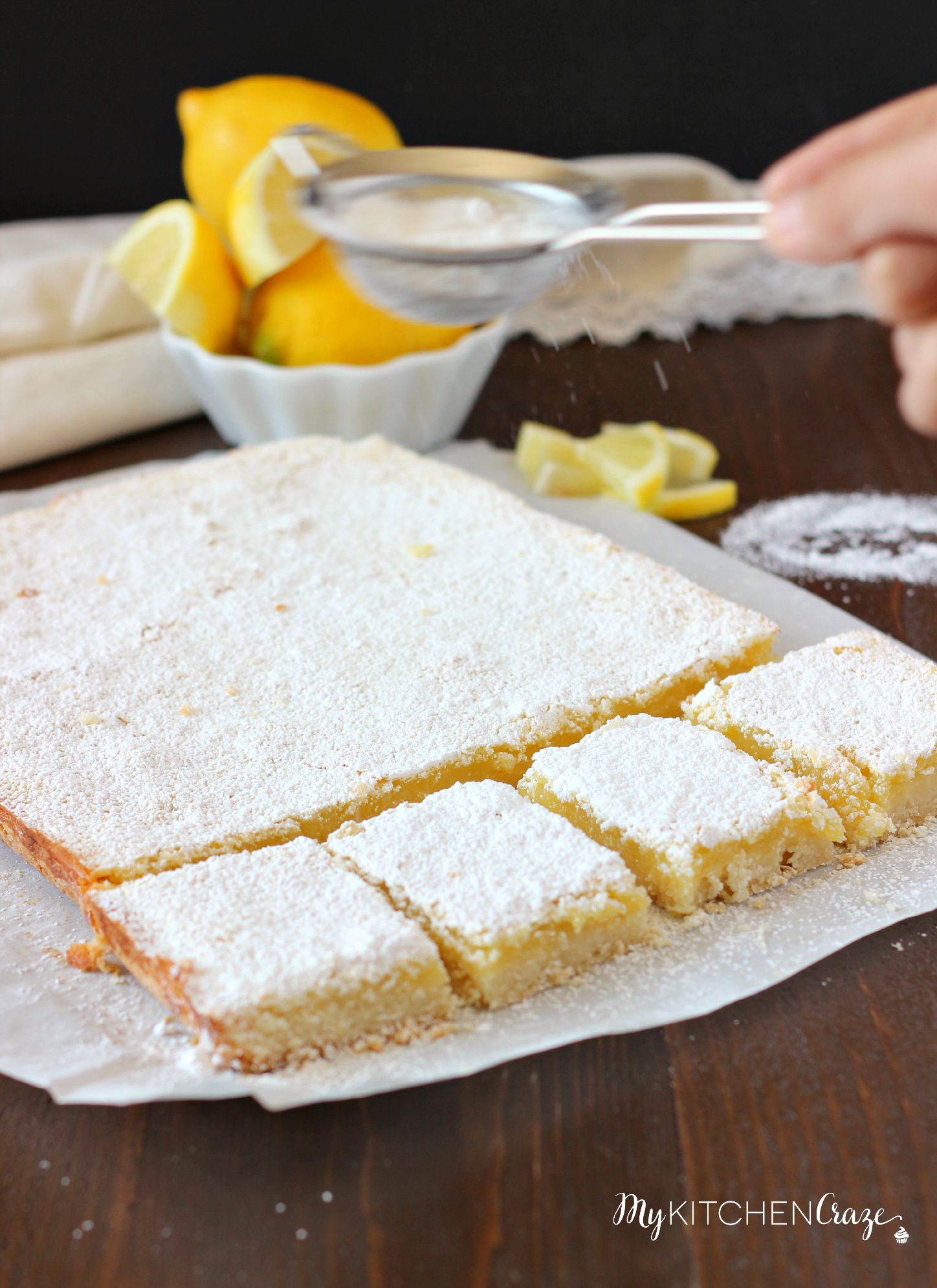 Lemon Bars ~ mykitchencraze.com