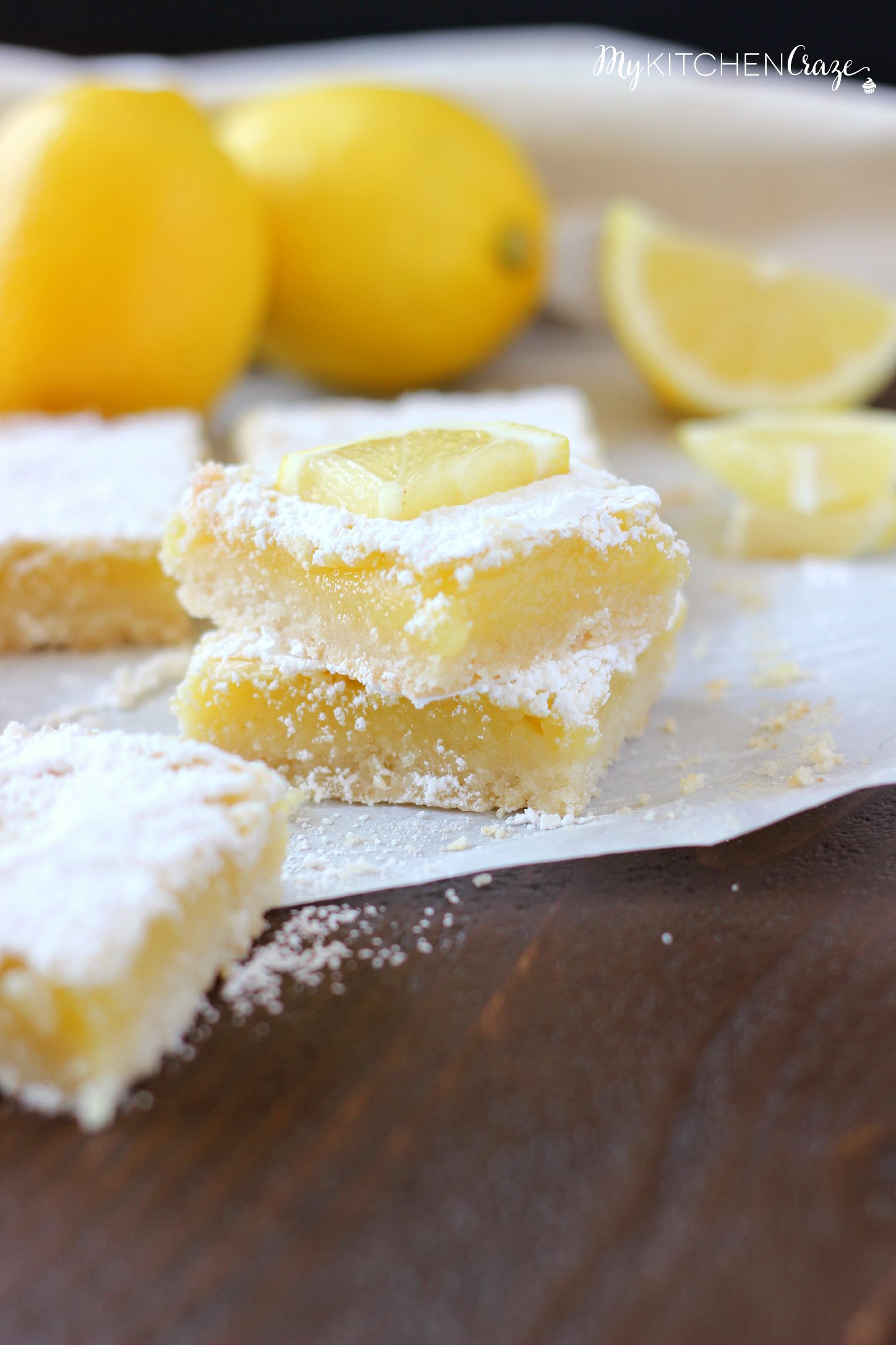 Lemon Bars ~ mykitchencraze.com