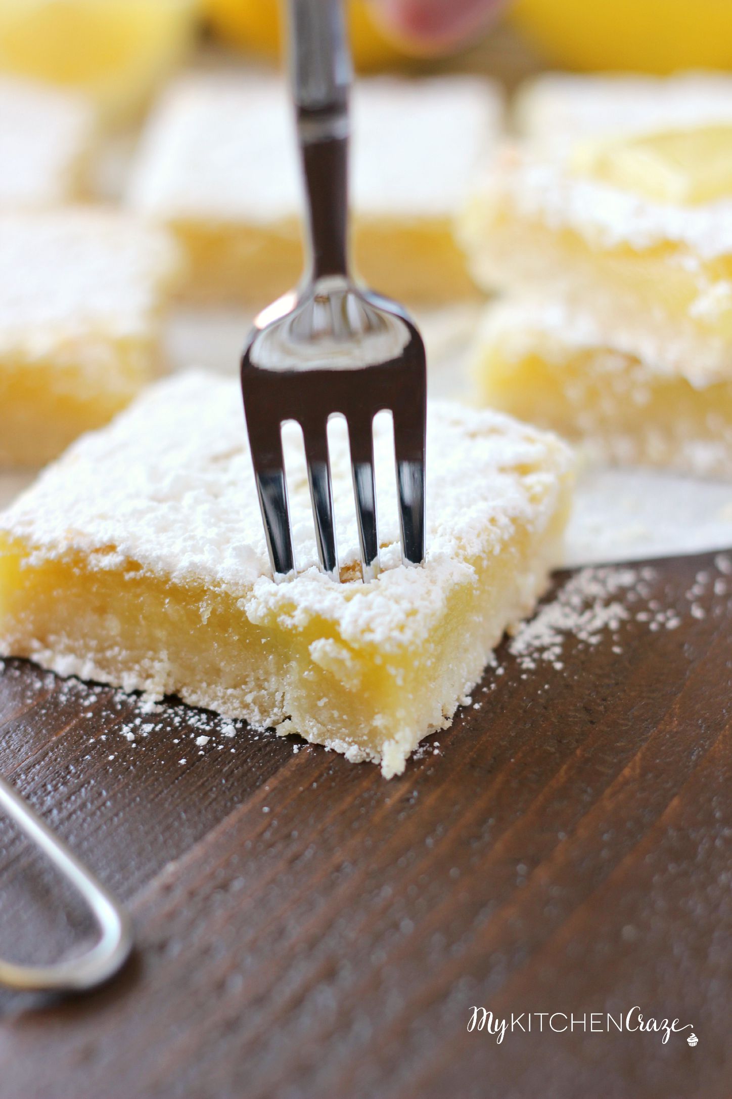 Lemon Bars ~ mykitchencraze.com