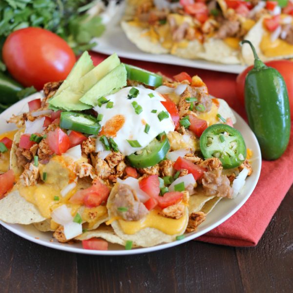 Spicy Turkey Nachos - My Kitchen Craze