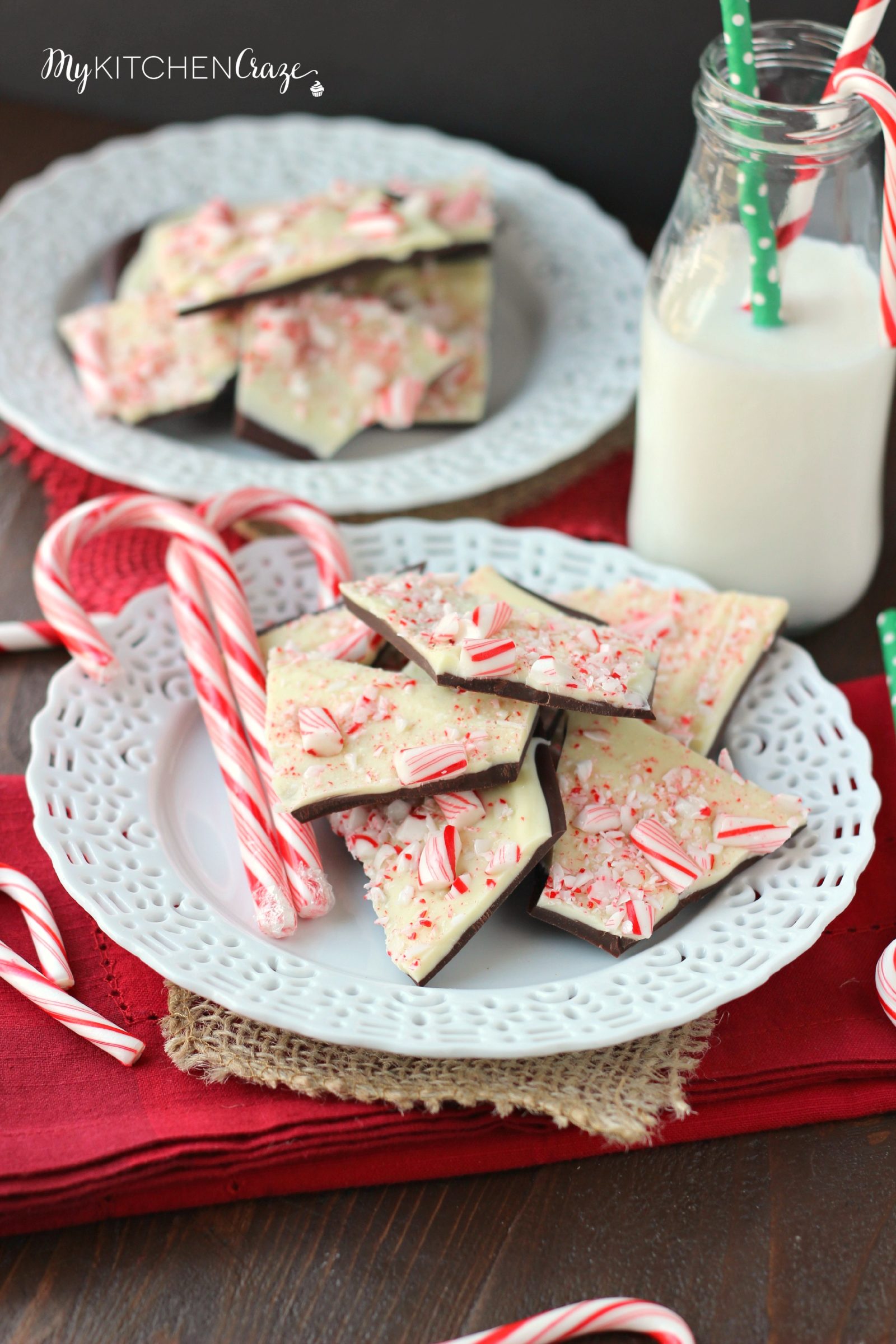 Christmas Candy Cookie Bark - Belle of the Kitchen