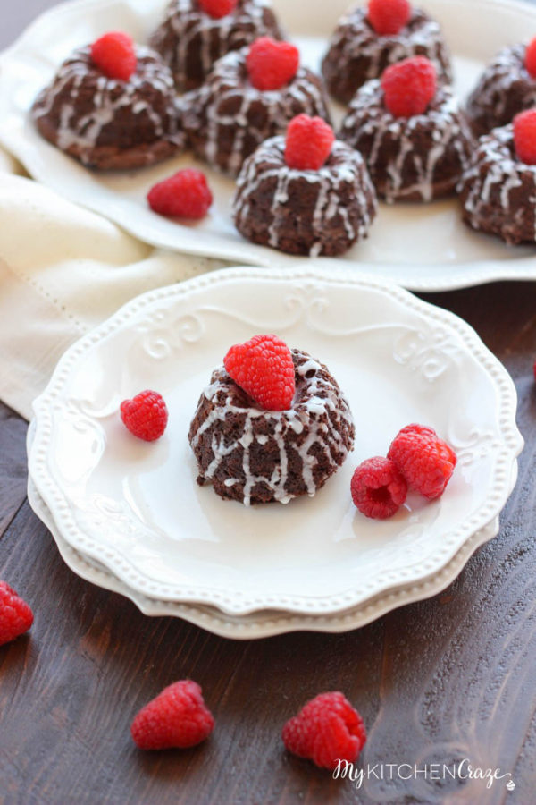 Mini Chocolate Bundt Cakes ~ mykitchencraze.com ~ Moist ...