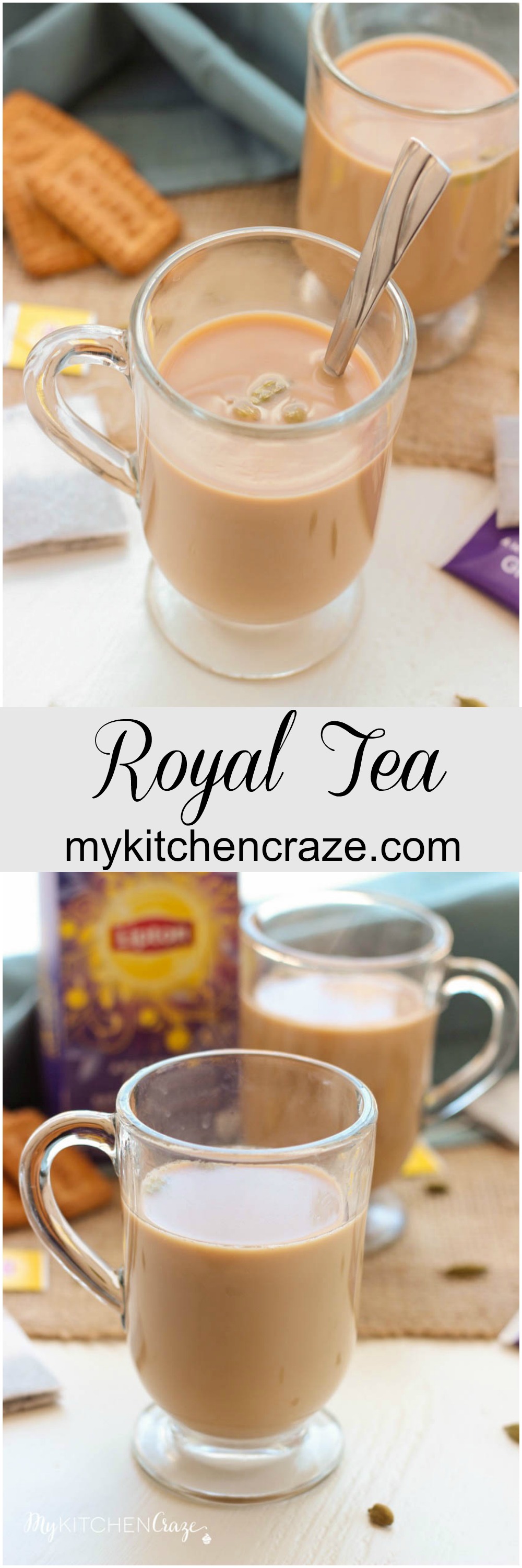 Royal Tea ~ mykitchencraze.com ~ Royal Tea is one of those teas that will leave you all warm and fuzzy inside. Plus it tastes delicious!