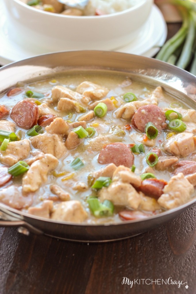 Chicken and Beef Kielbasa Gumbo My Kitchen Craze