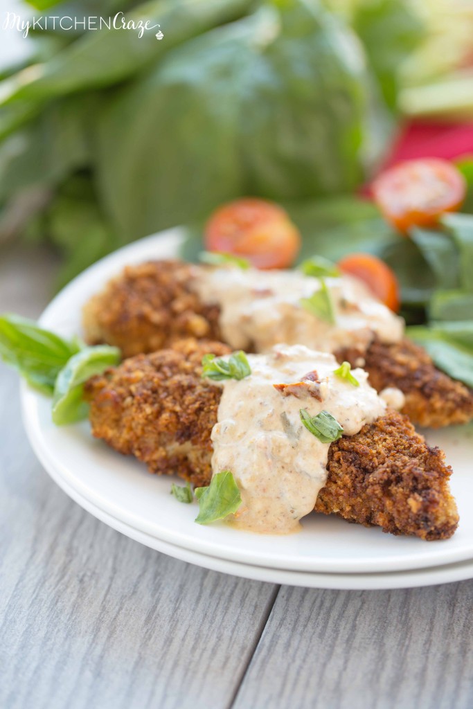 Chicken with Basil Cream Sauce My Kitchen Craze