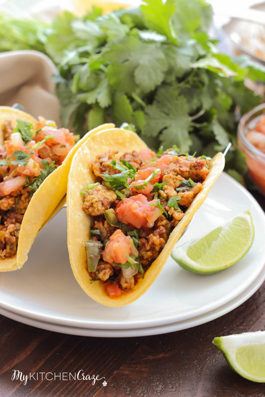 Chorizo Breakfast Tacos ~ mykitchencraze.com