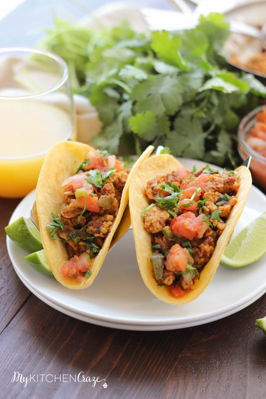 Chorizo Breakfast Tacos ~ mykitchencraze.com