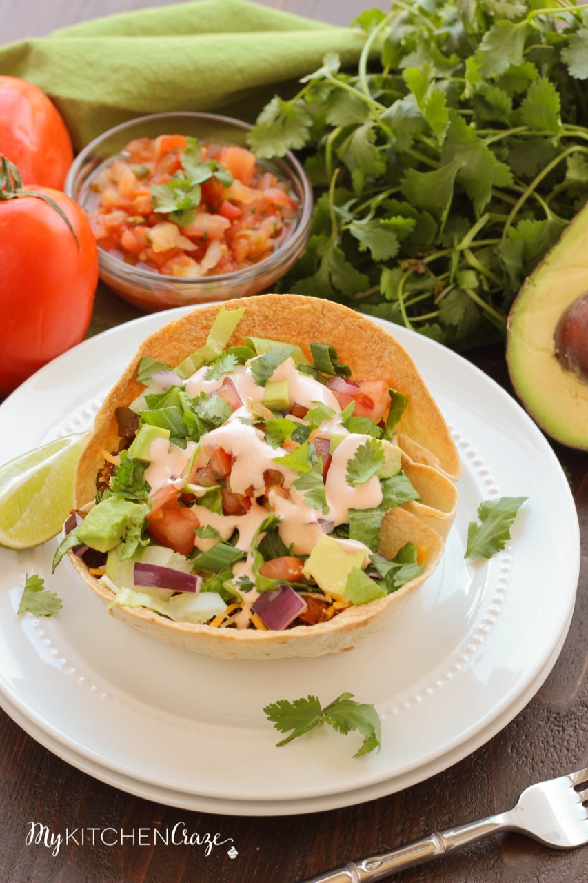 Tex-Mex Taco Salad ~ mykitchencraze.com ~ A delicious meal done within 30 minutes.