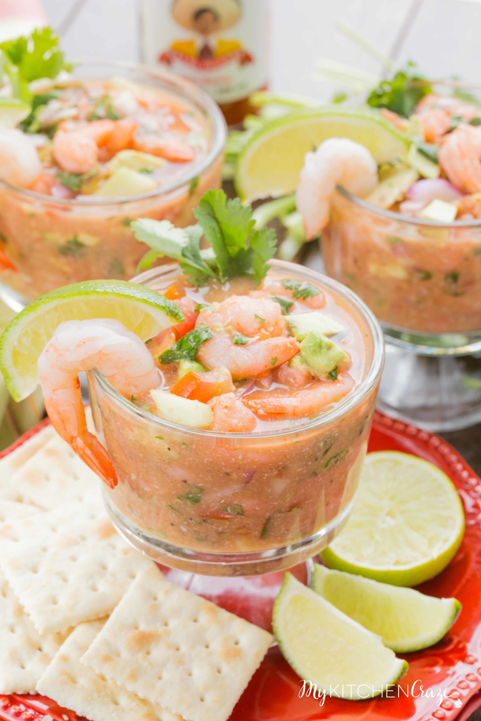 Mexican Shrimp Cocktail - My Kitchen Craze