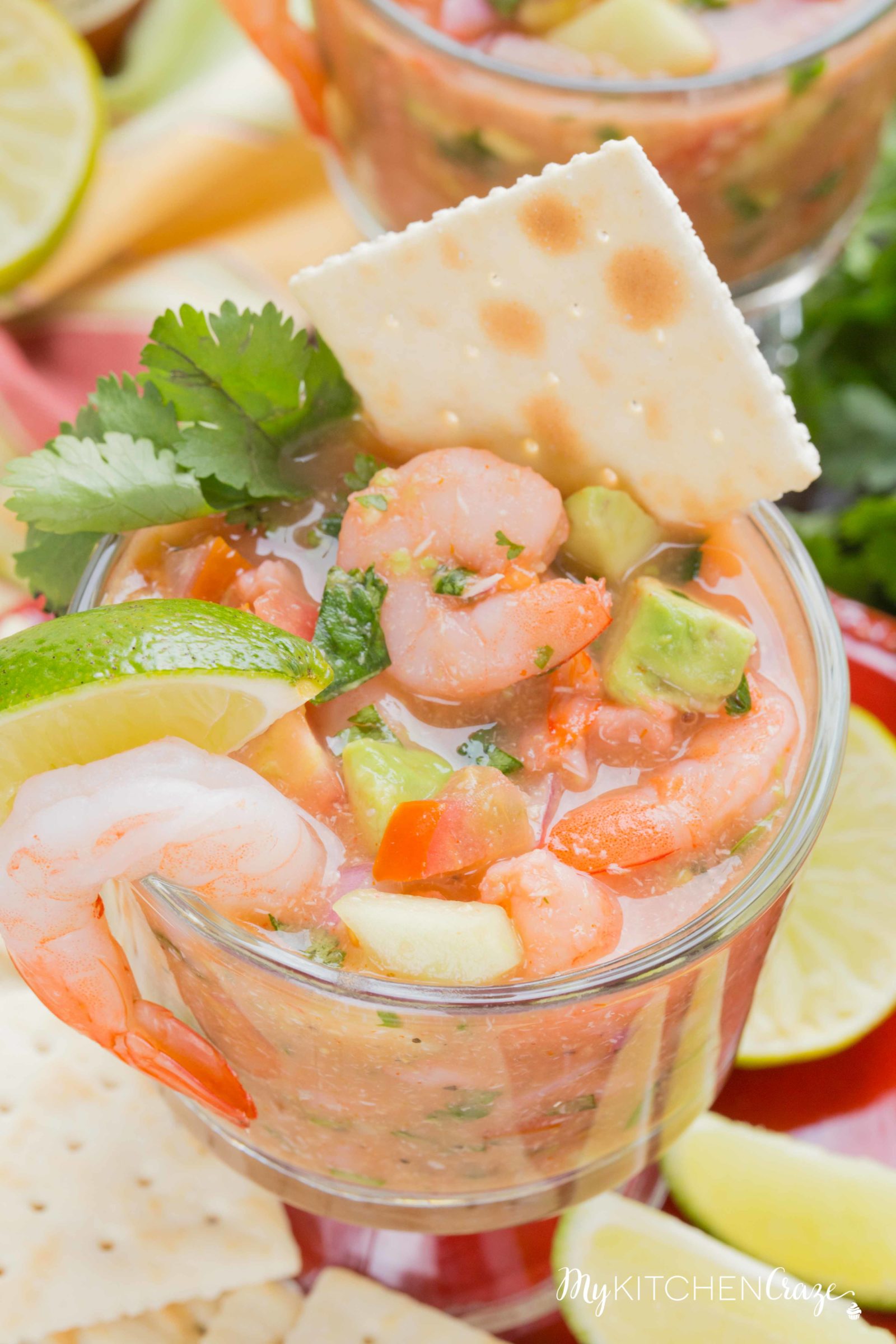 Mexican Shrimp Cocktail - My Kitchen Craze