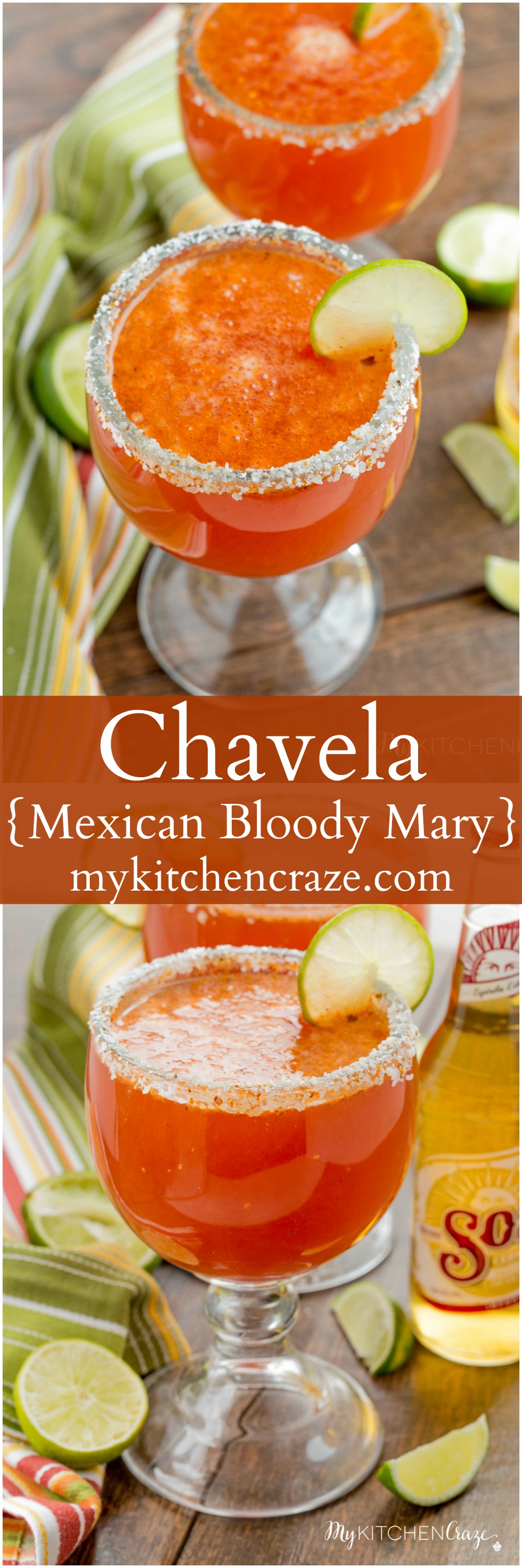 Chavela {Mexican Bloody Mary} ~ mykitchencraze.com