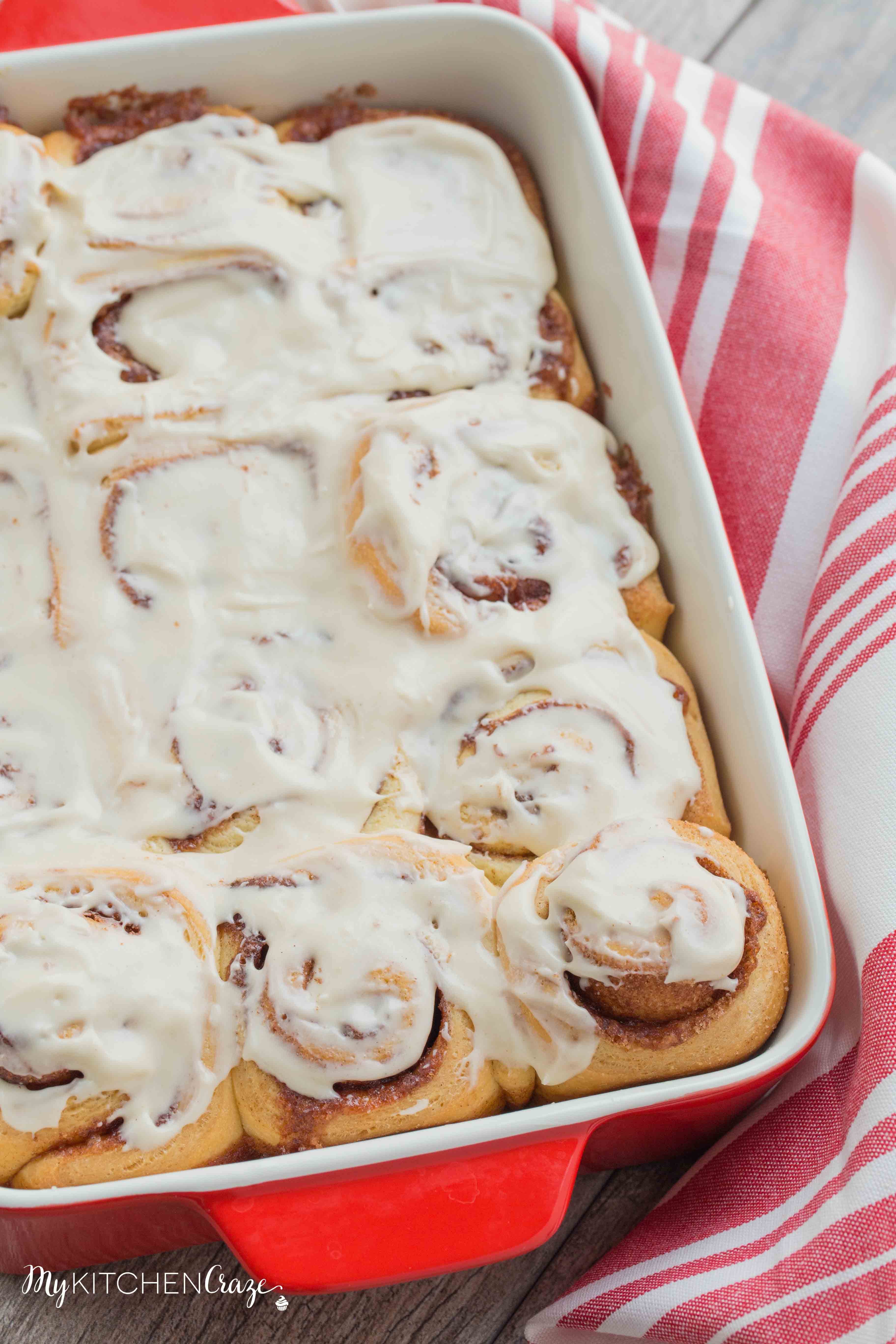 Classic Cinnamon Rolls ~ mykitchencraze.com ~ Wake up to the smell of a delicious moist cinnamon roll! Be sure to grab that cup of coffee.