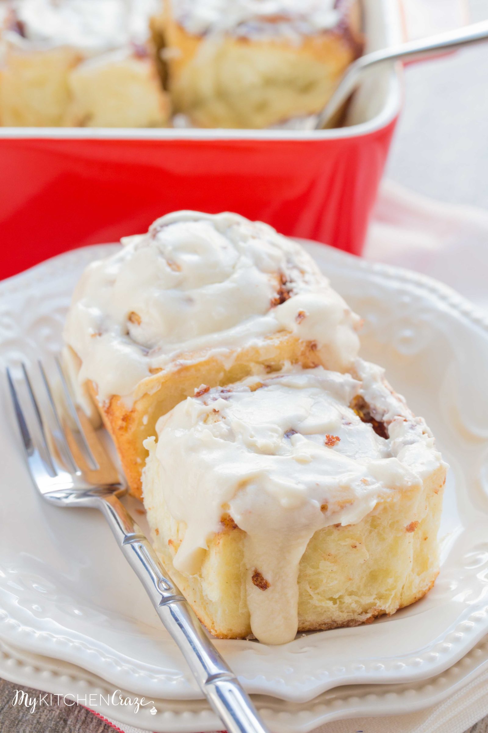 Classic Cinnamon Rolls ~ mykitchencraze.com ~ Wake up to the smell of a delicious moist cinnamon roll! Be sure to grab that cup of coffee.