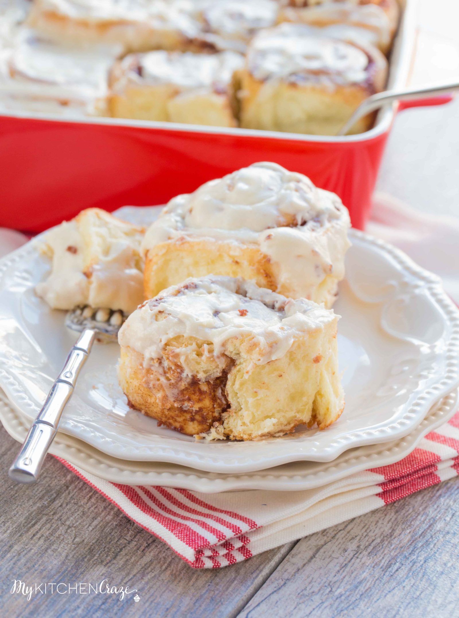 Classic Cinnamon Rolls ~ mykitchencraze.com ~ Wake up to the smell of a delicious moist cinnamon roll! Be sure to grab that cup of coffee.