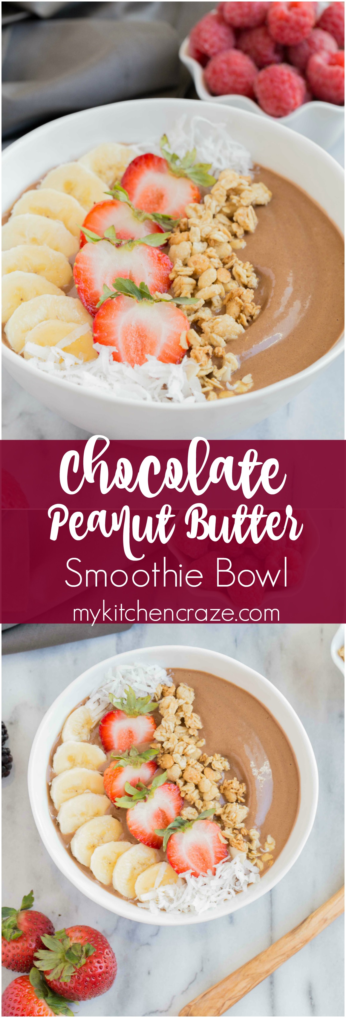 Mom Knows Best: Chocolate Peanut Butter Smoothie Bowl