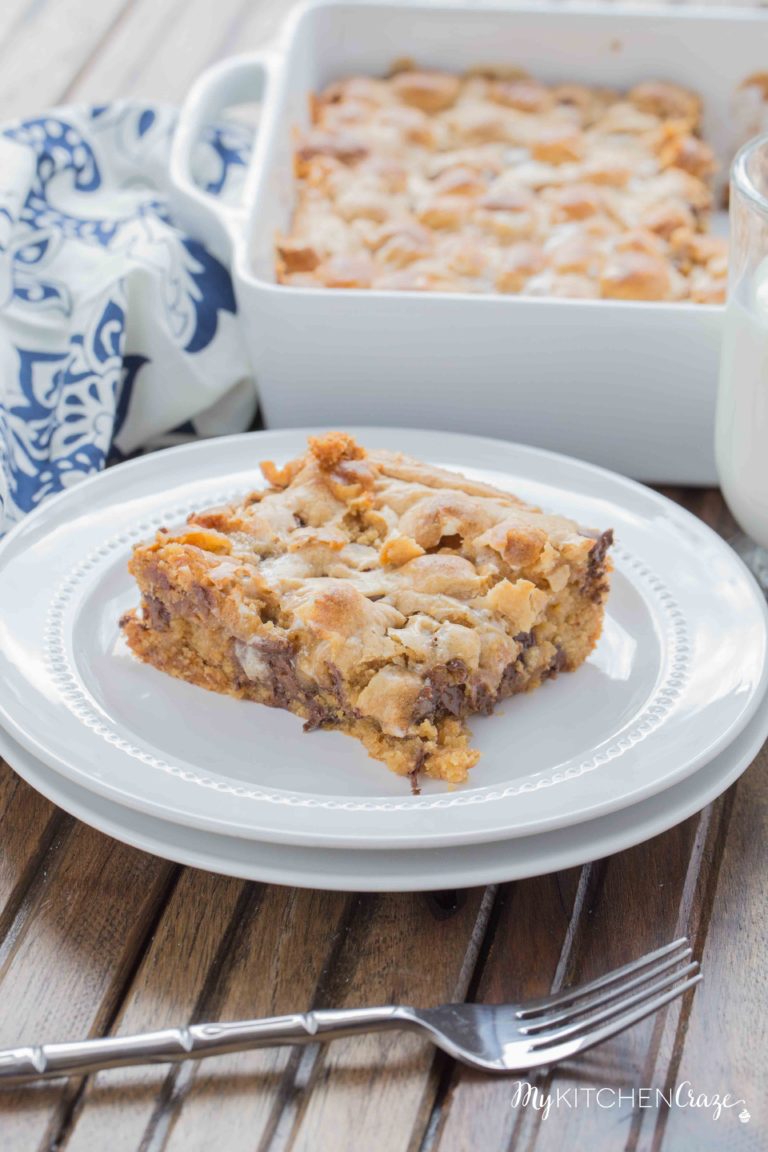 Marshmallow Blondies My Kitchen Craze