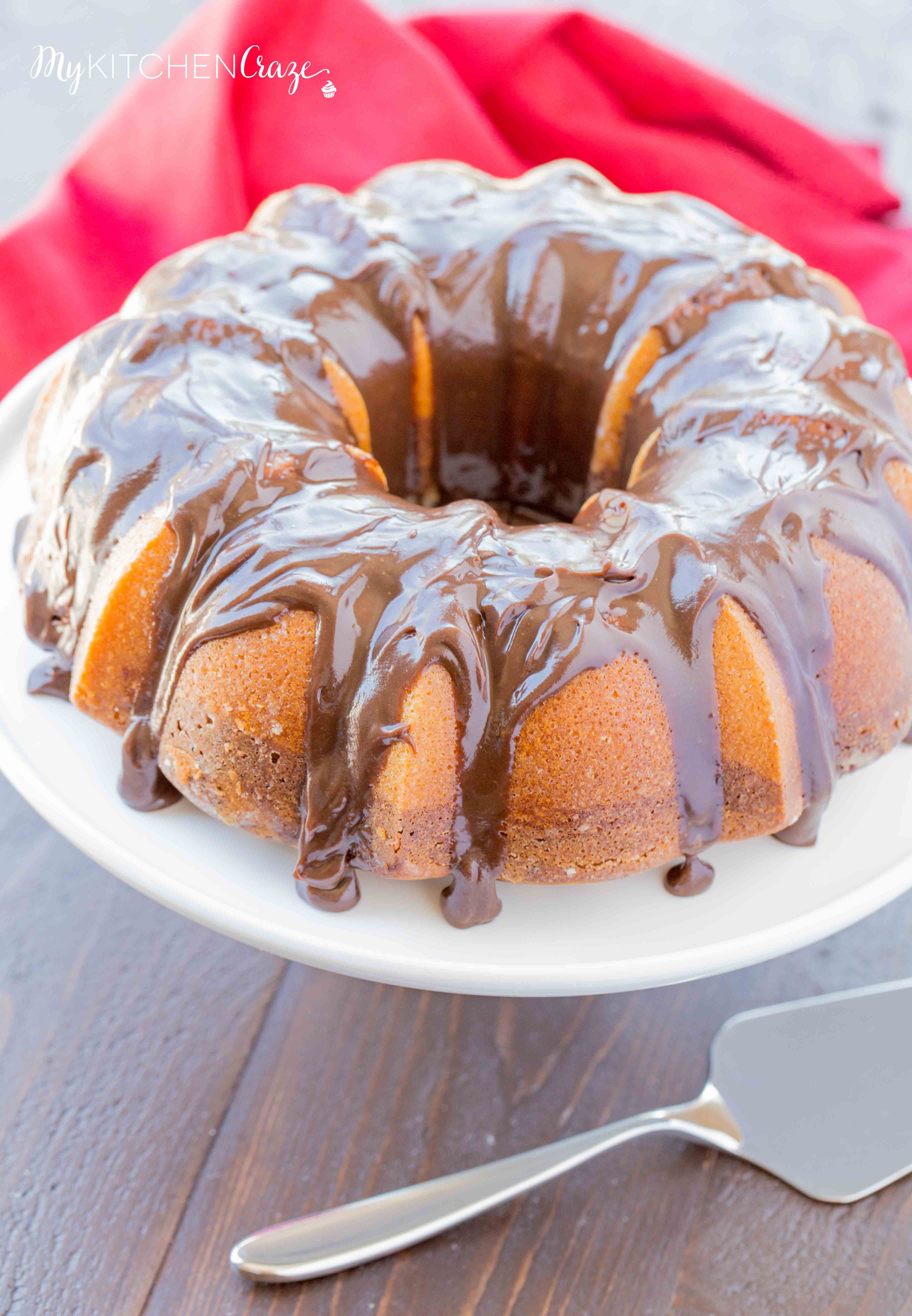 Marble Bundt Cake from a Cake Mix