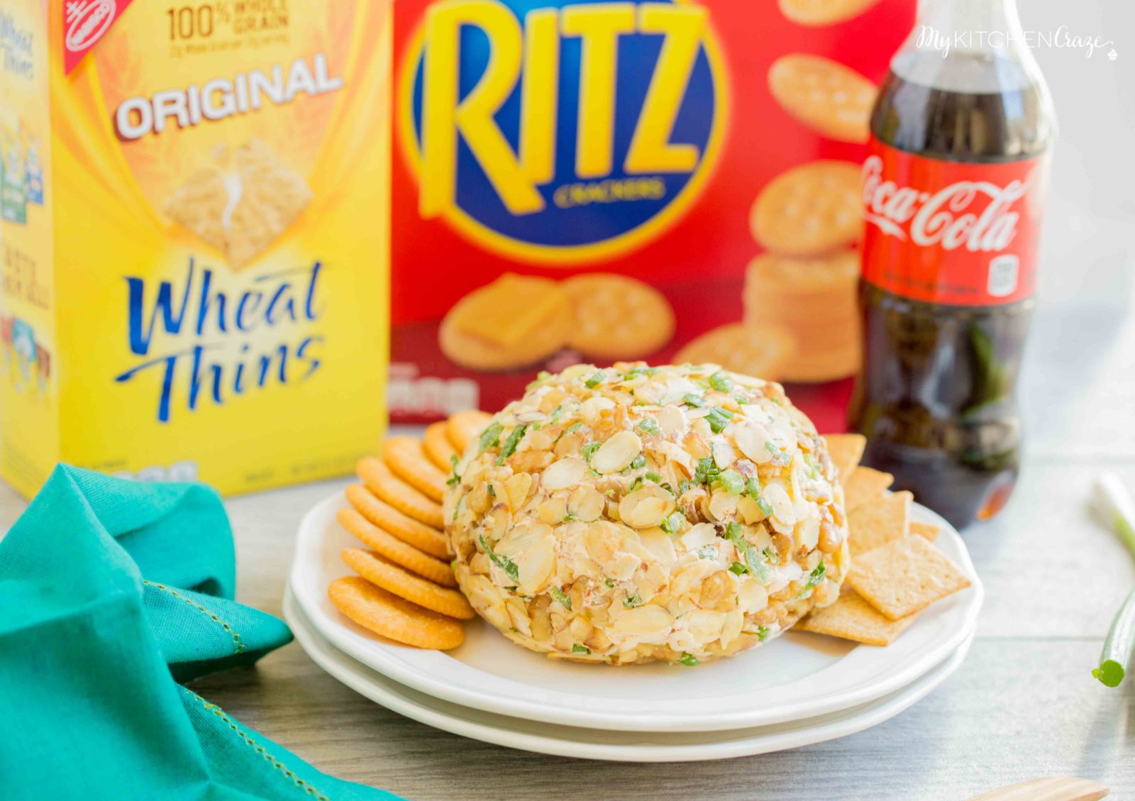 Spicy Cheese Ball ~ Loaded with cream cheese, spices, jalapeños, shredded cheeses & fresh veggies. This is one cheese ball bundled with rich creamy goodness!