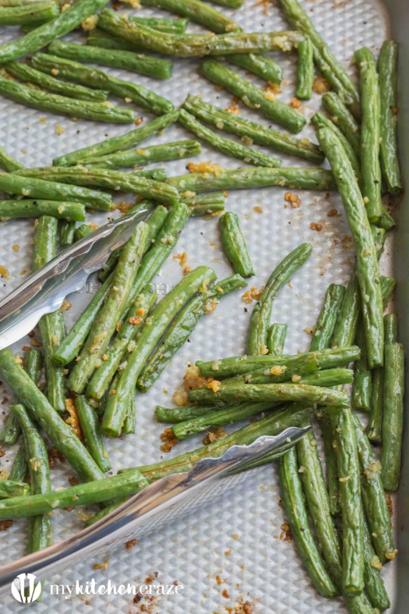 Baked Garlic Green Beans with a Recipe Video My Kitchen Craze