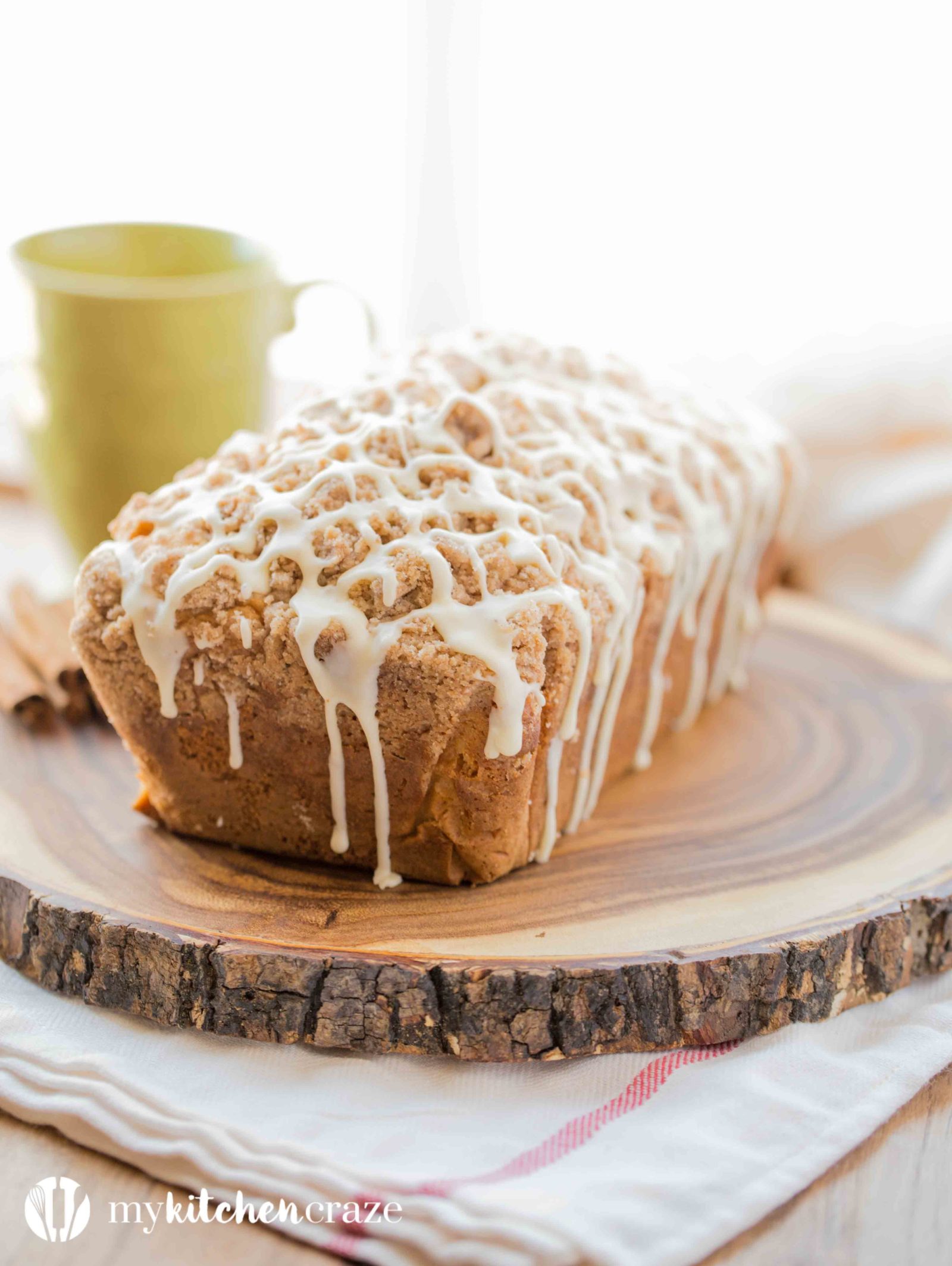 Eggnog Quick Bread should be on your holiday baking list this year! Moist and flavorful, this bread is a winner this season!