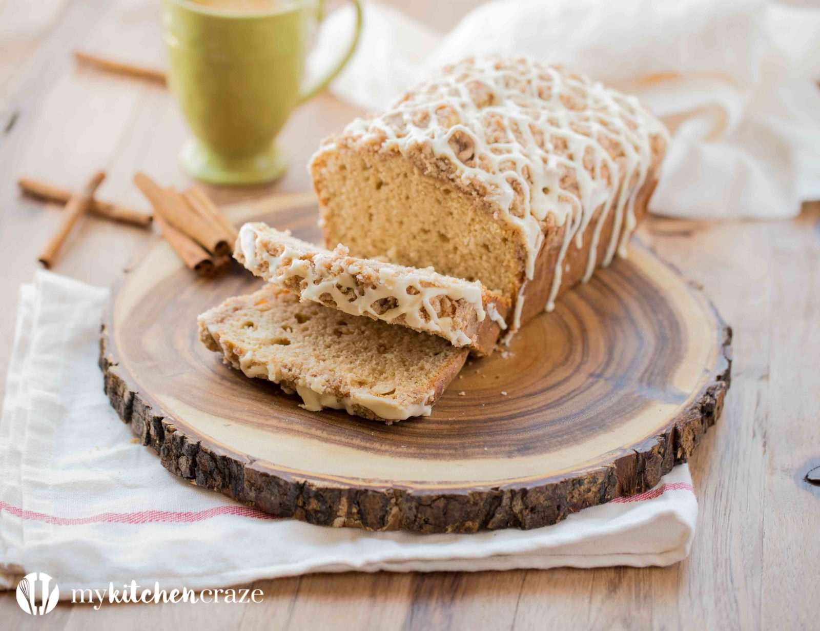 Eggnog Quick Bread should be on your holiday baking list this year! Moist and flavorful, this bread is a winner this season!