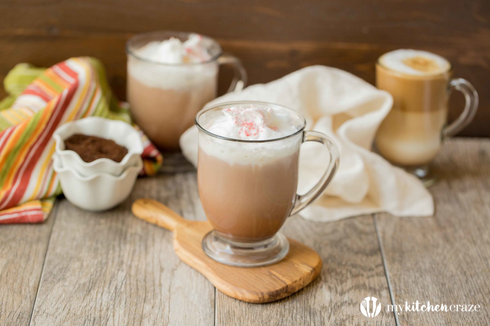 Peppermint Mocha is perfect for those chilly nights. Only a handful of ingredients and you can enjoy this delicious drink in the comfort of your own home!