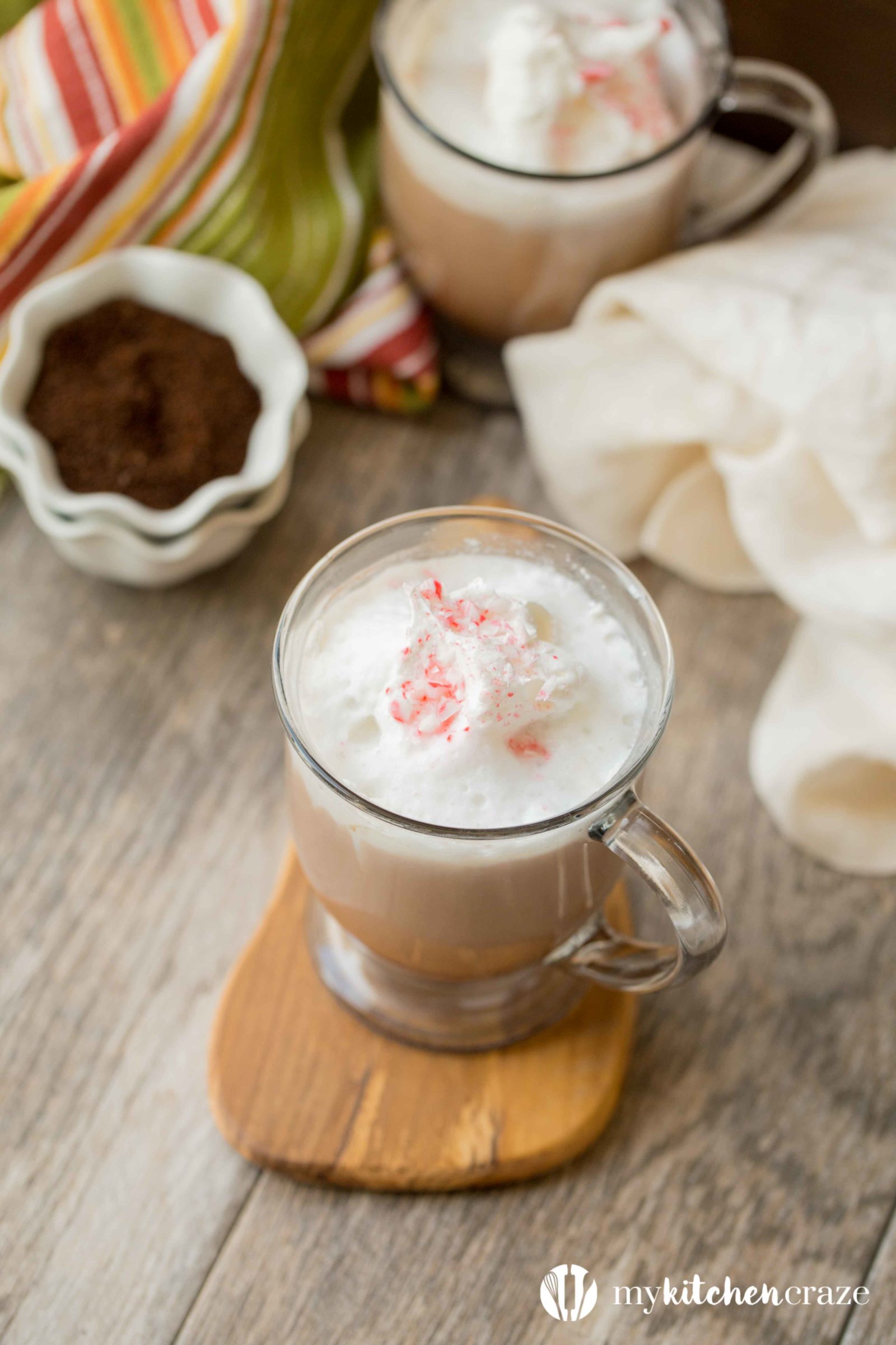 Peppermint Mocha is perfect for those chilly nights. Only a handful of ingredients and you can enjoy this delicious drink in the comfort of your own home!