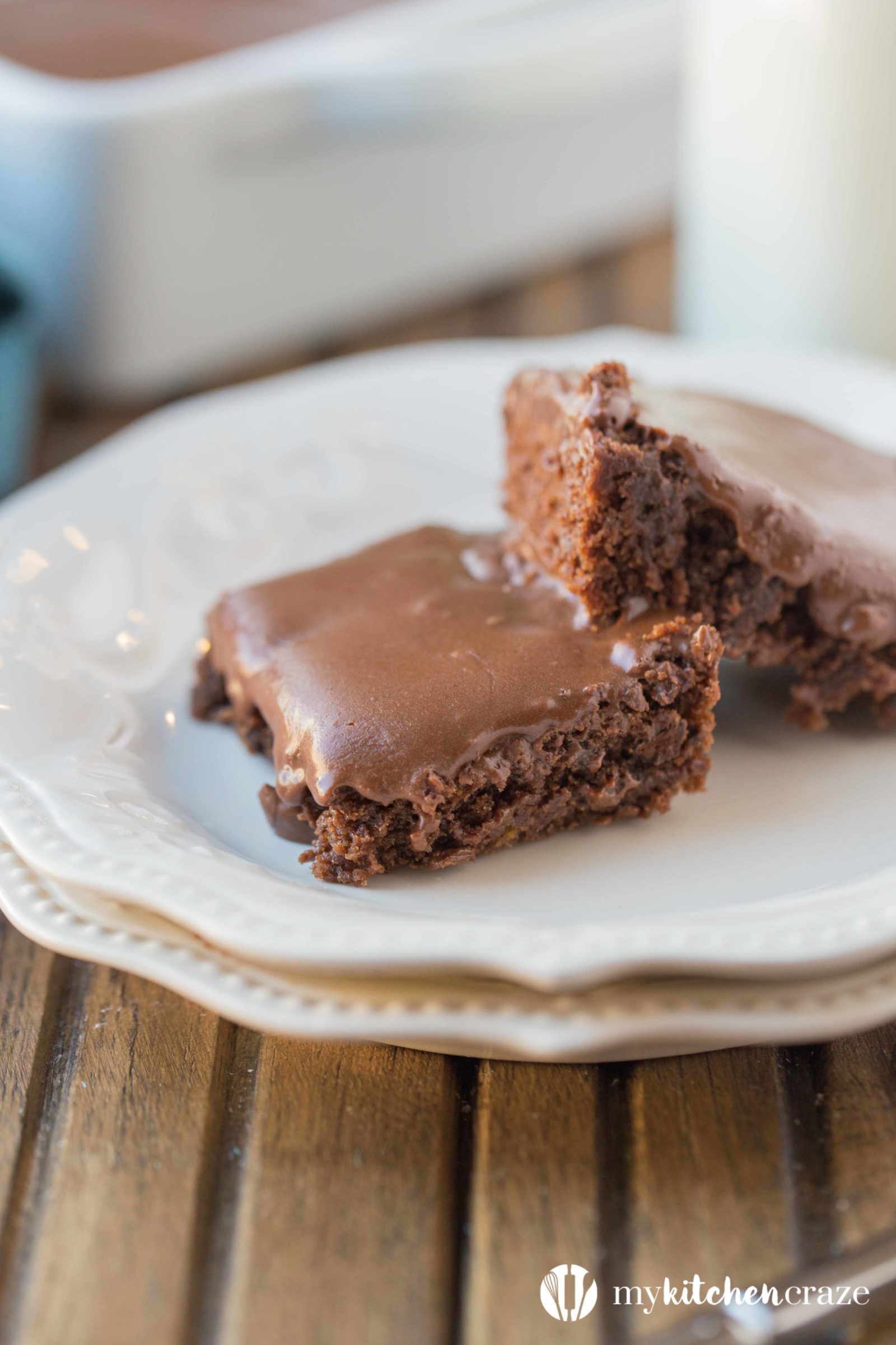 Frosted Brownies and a Recipe Video My Kitchen Craze