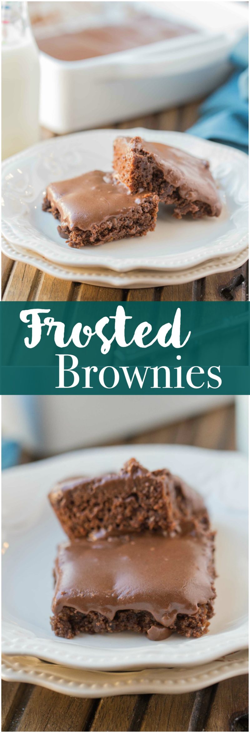 Frosted Brownies and a Recipe Video My Kitchen Craze