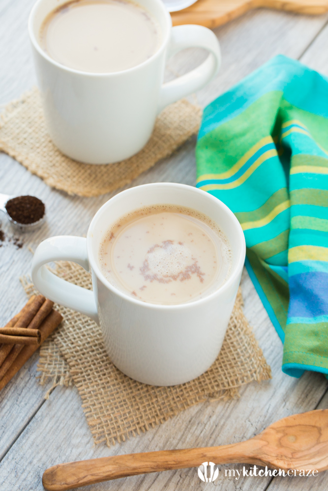 Cinnamon Maple Coffee Creamer is the perfect companion for your morning or afternoon coffee. Made with only 6 ingredients, you can have your very own homemade creamer on hand at all times.