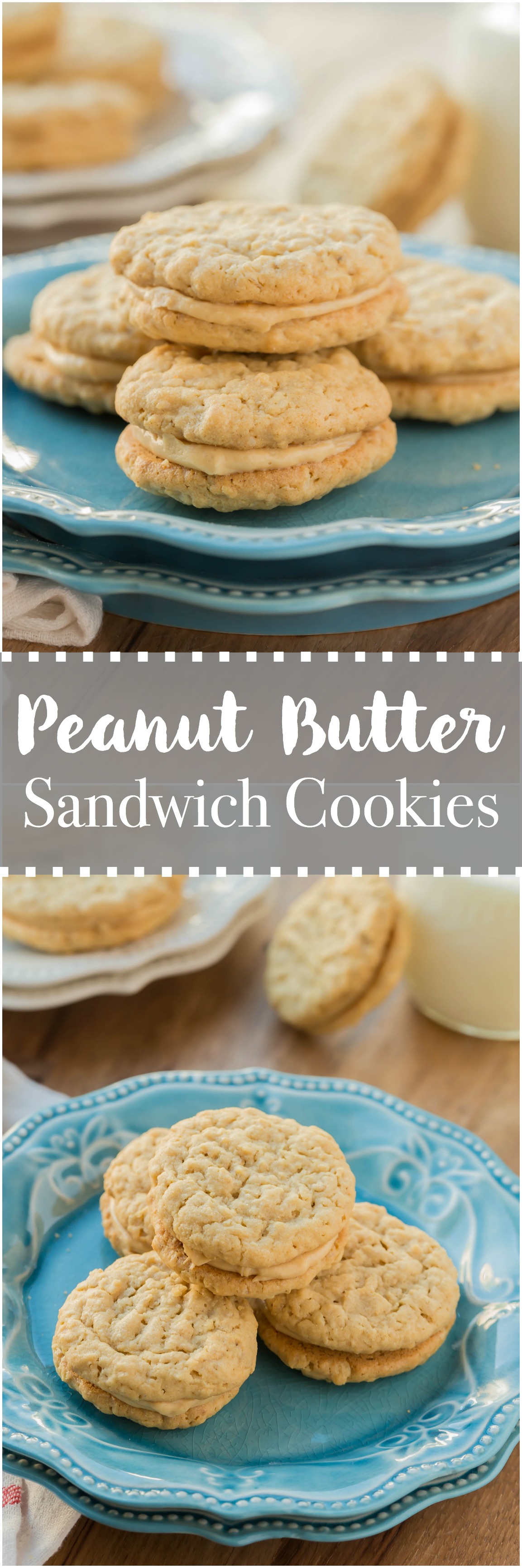 Peanut Butter Sandwich Cookies are insanely good and so addicting. These are a copy cat version of the popular Girl Scout cookie. They are easy to make, taste delicious and you don't have to wait a year to have them!