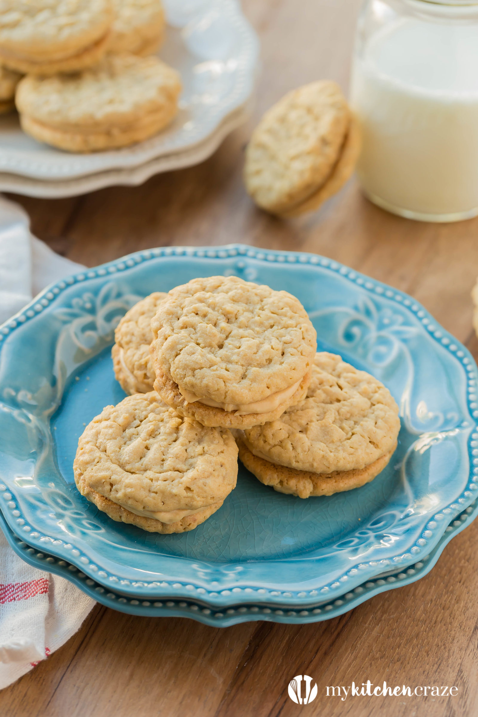 Peanut Butter Sandwich Cookies are insanely good and so addicting. These are a copy cat version of the popular Girl Scout cookie. They are easy to make, taste delicious and you don't have to wait a year to have them!